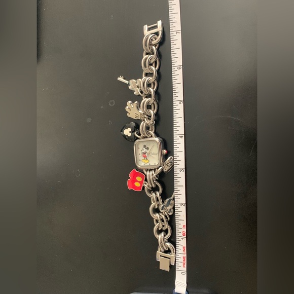 Mickey Mouse Disney charm bracelet with watch - Picture 2 of 4